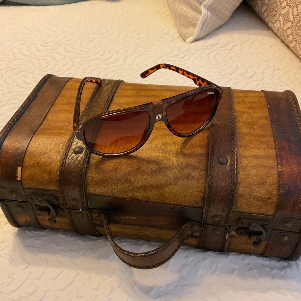 Carrera Men's Sunglasses Tortoiseshell Frames with Brown Lenses